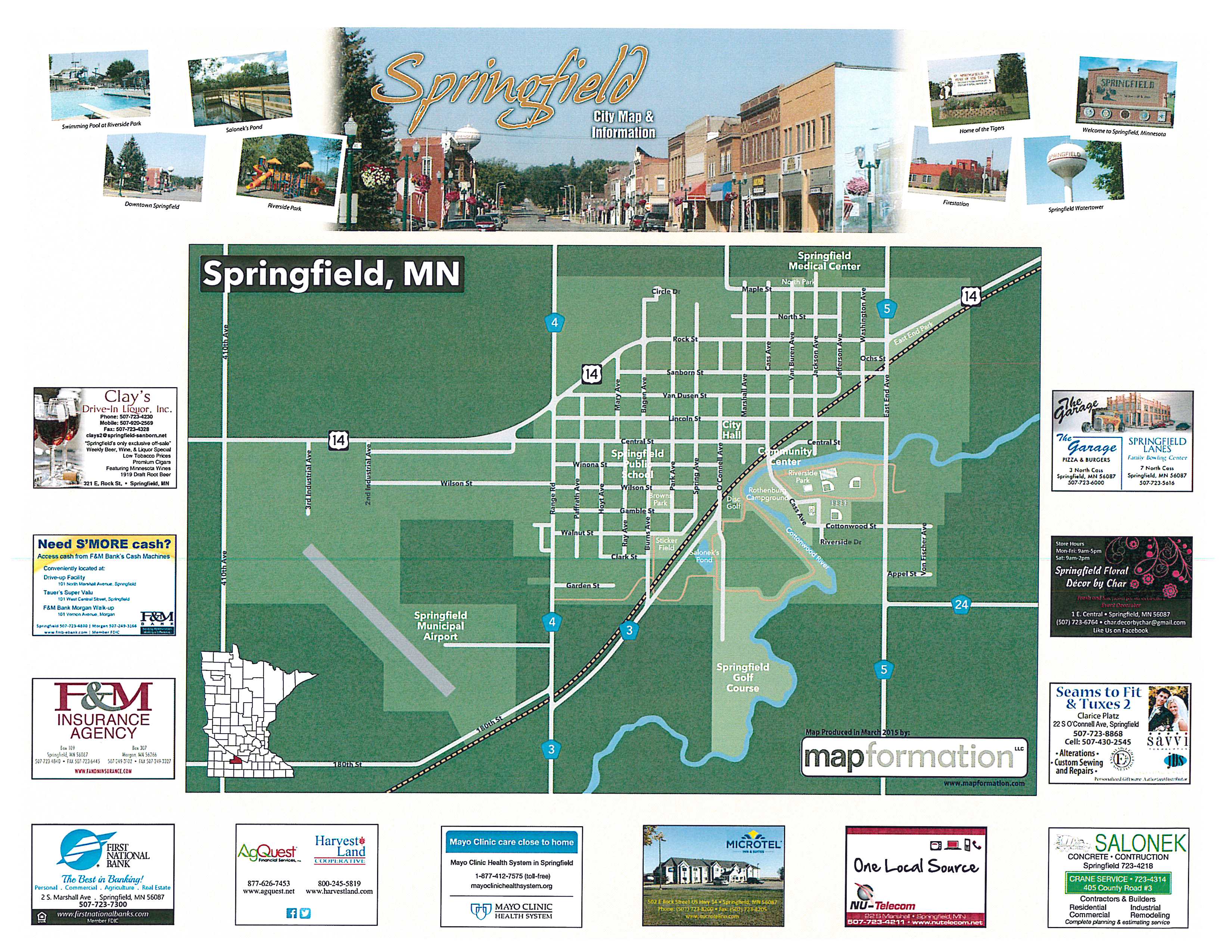 Springfield City Map