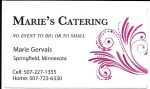 Marie’s Catering